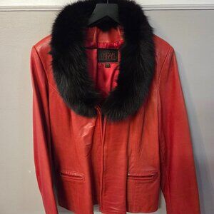 Red Leather Jacket
